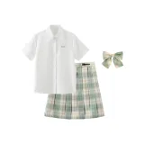 Зеленый (Боксер, комплект с галстуком-бабочкой)