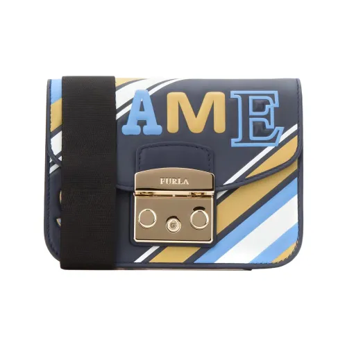 Furla Metropolis Collection Полиэстер Сумка через плечо Мини Женская Многоцветная