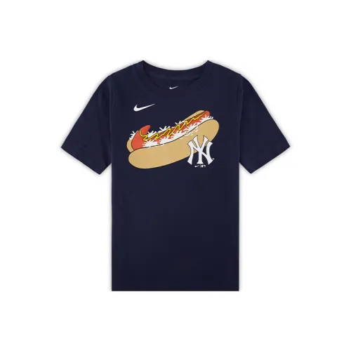 Nike T-Shirt Темно-Синий Детский