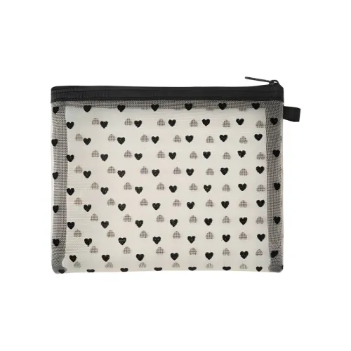 ZHENZI Fleece Heart Gauze Косметичка Мини-Сумка с Портативным Отделением для Хранения