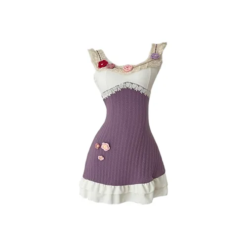 SKYA Фиолетовый Женские Слиплатья