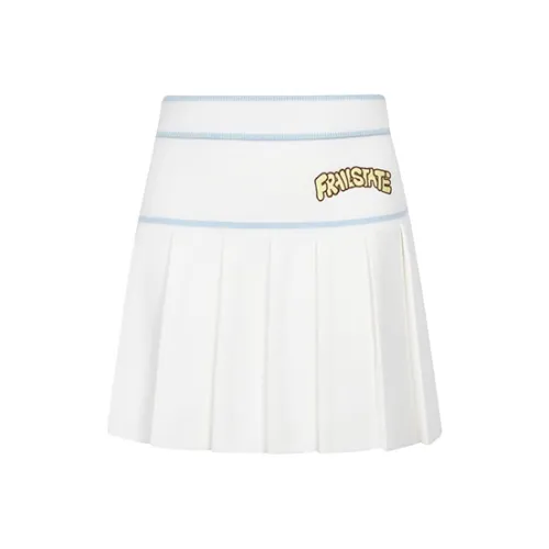 FRAIL STATE Белая Женская Повседневная Короткая Юбка