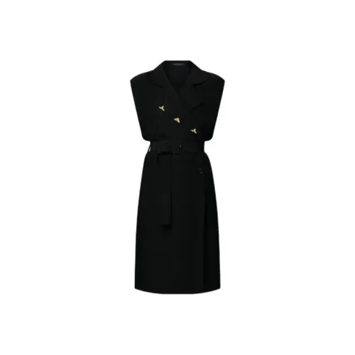 LOUIS VUITTON SS25 Без рукавов Платье Женское Черное