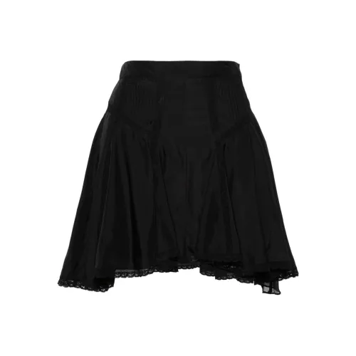 ISABEL MARANT Черная Женская Повседневная Короткая Юбка