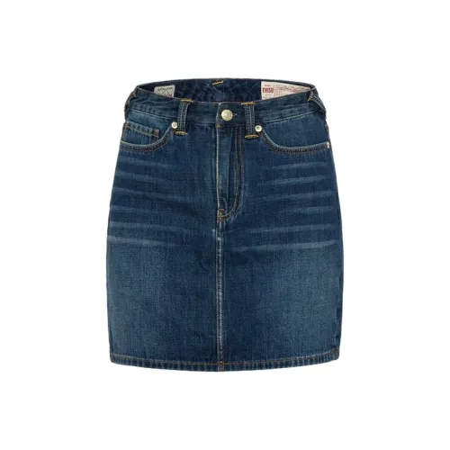 EVISU Джинсовые короткие юбки Женские