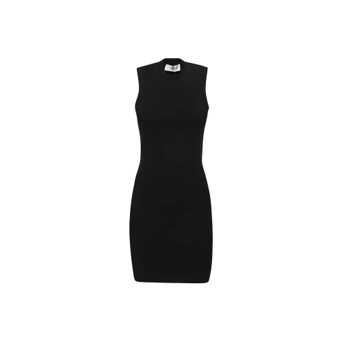 Victoria Beckham Черное Женское Платье без Рукавов