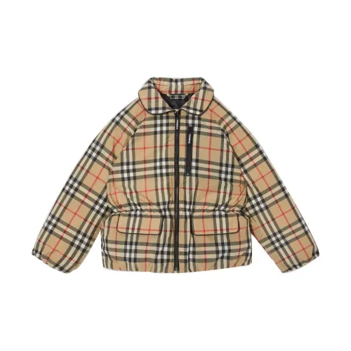 Burberry Down Jacket Архивный Бежевый Детский