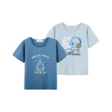 Темно-синий + Светло-синий