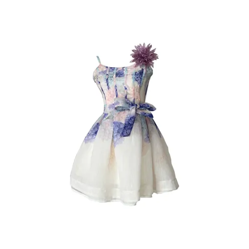 COVT Slip Платье Женское Фиолетово-Розовое