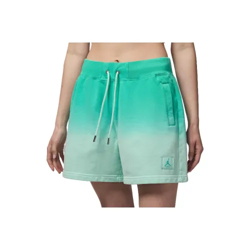 Nike Jordan Flight Fleet Повседневные шорты Женские Зеленые