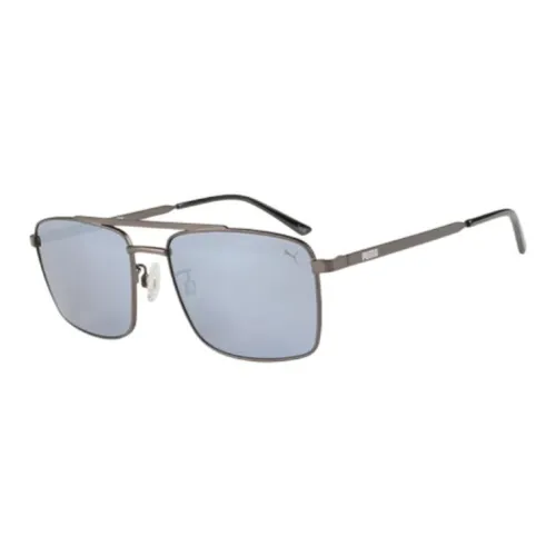 PUMA Металл Aviator Солнцезащитные очки Унисекс Серебряный