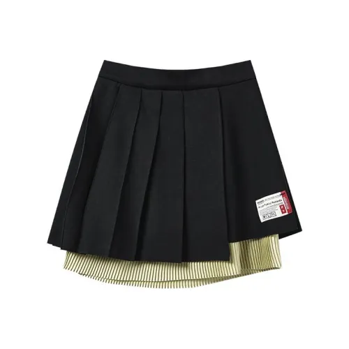 FILA x MIHARA YASUHIRO Глубокий черный Женские Повседневные короткие юбки
