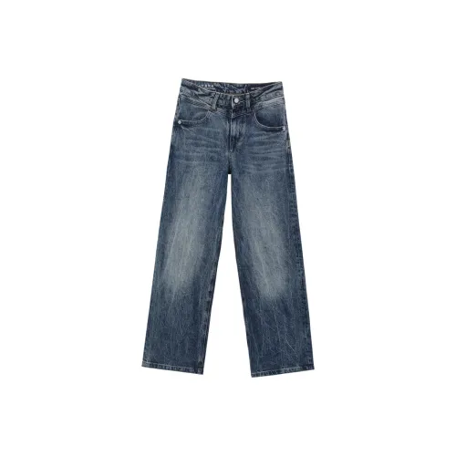 ABLE JEANS Женские Винтаж Time And Космически-голубой