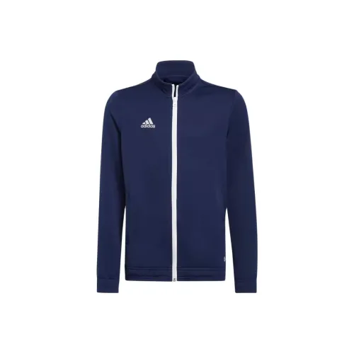 Adidas Куртки Пальто Детская одежда Entrada 22 TRACK TOP Морской синий Детский
