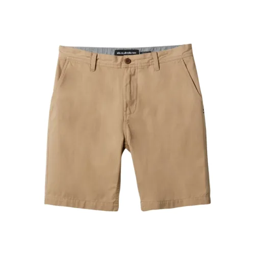 Quiksilver Коричневые Мужские Повседневные Шорты