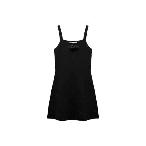 ZARA Черные Женские Слиплатья
