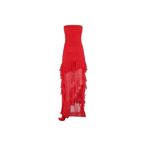 Blumarine Красные Женские Платья без рукавов