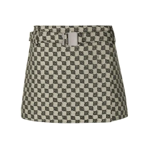 Misbhv Бежевые Женские Повседневные Короткие Юбки