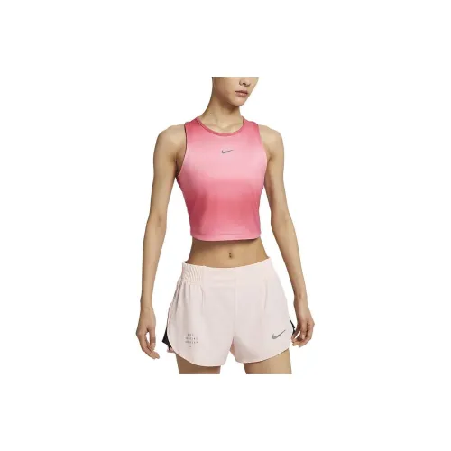 nike Earthen Кирпично-красный Женские беговые Майки