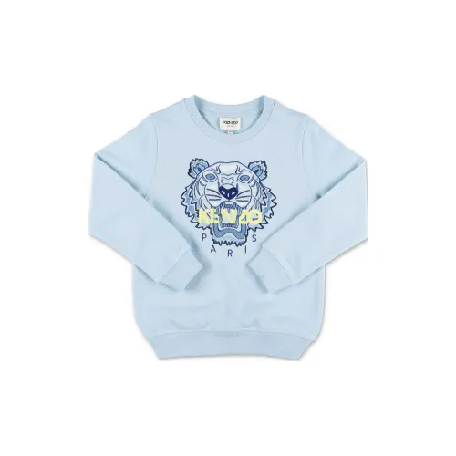 KENZO Свитшот FW22 Светло-Синий Детский