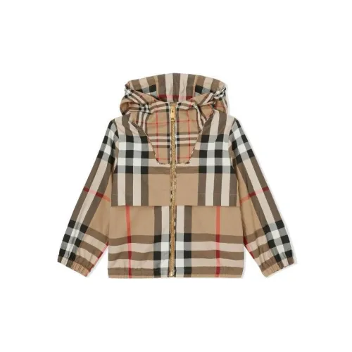 Burberry Архивный бежевый Kids Куртки