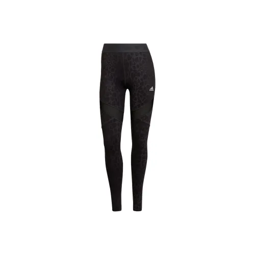 Adidas Черные Женские Спортивные Брюки