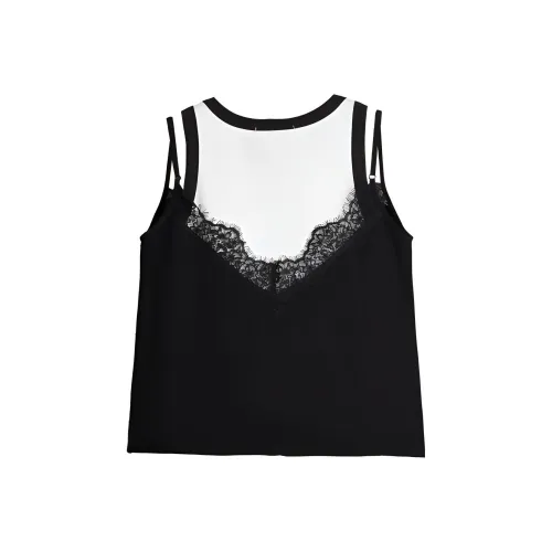 ELLE Повседневный костюм женский черный белый