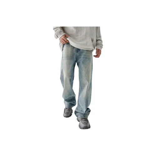 SONGS ALONG Джинсы Унисекс Light Синий