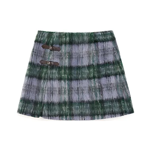 Crying Center Повседневные короткие юбки Женские Фиолетовый