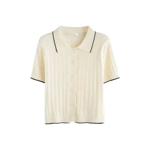 Tonlion Экрю Женская Трикотажная