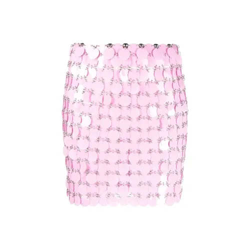 Paco Rabanne Повседневные короткие юбки Женские Розовый