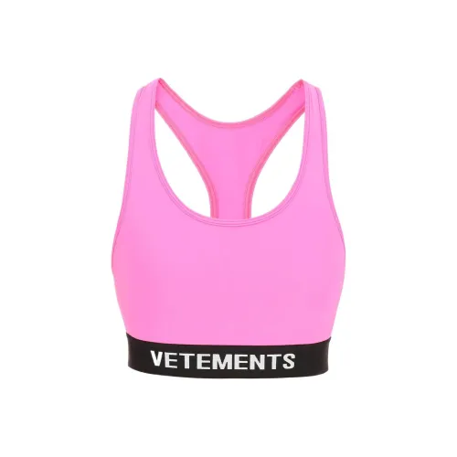 Vetements Розовый Женское Спортивное Белье