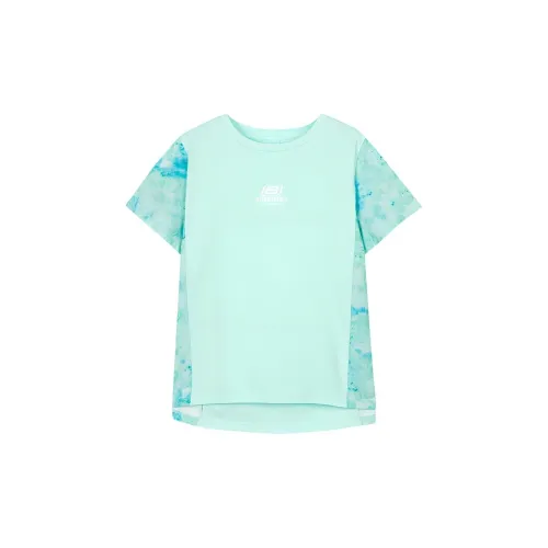 Skechers Аква-зеленый/00J7 Kids T Рубашки