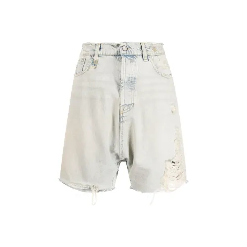 R13 Белые Женские Джинсовые Шорты