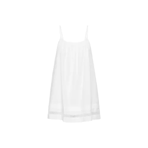 ARITZIA WILFRED Whittaker Поплин Платье Slip Платье Женское Белое Белый