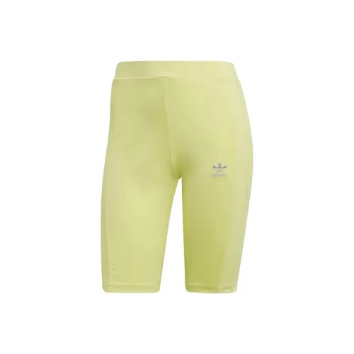 adidas originals Желтые Женские Спортивные Шорты