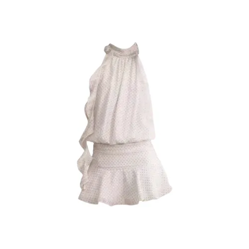 MA JOURNEE Без рукавов Платье Женское Белое