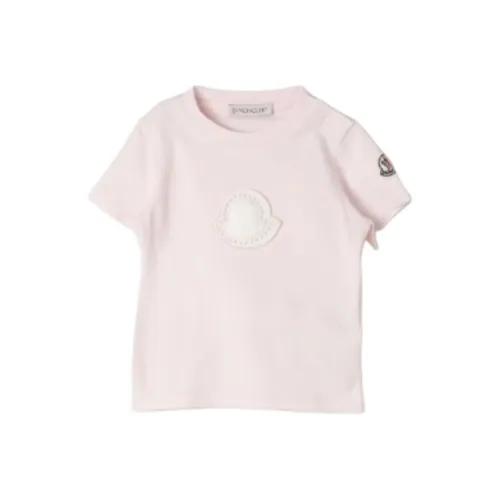 Moncler Розовые Детские Футболки