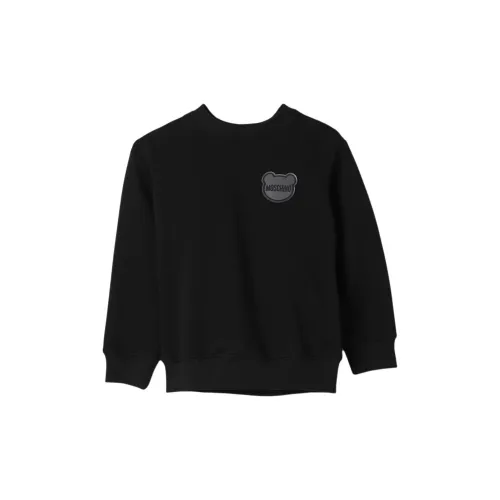 MOSCHINO Черный Kids Свитшоты
