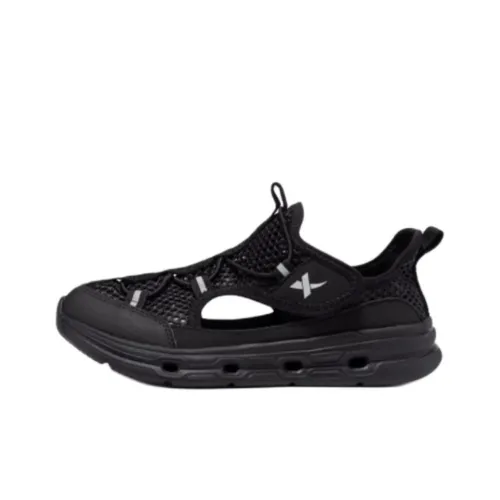 XTEP Детские сандалии Low Top Черные для школьного возраста