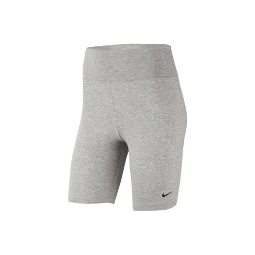 NIKE Серые Женские Спортивные Шорты