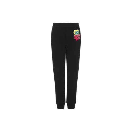 MOSCHINO Черные Женские Спортивные Брюки