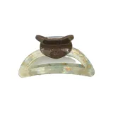 Милый медведь, энергичный вид, заколка-краб, 1 шт. (кофе)