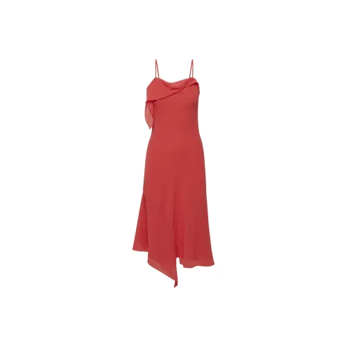 ARITZIA WILFRED Clementine Платье Slip Платье Женское Barberry Красный