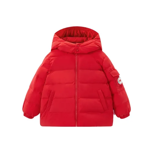Mini Peace Красный Kids Пуховики
