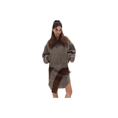 JIKOO Кофе Женские Комплекты с юбкой