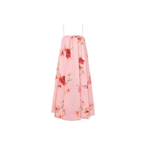 Zimmermann SS24 Slip Платье Женское Розовое