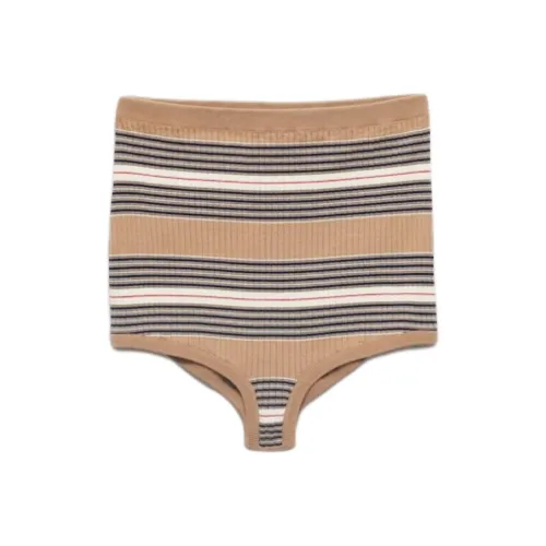 PRADA Повседневные шорты Женские Коричневый