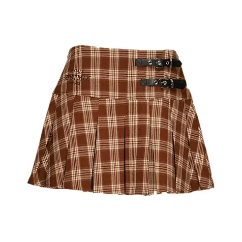 MYMIX Коричневый Женские Повседневные Короткие Юбки