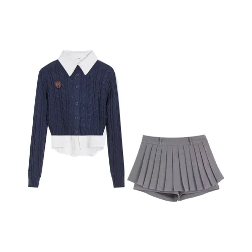 Комплект с юбкой Ice Cream And Whale для женщин